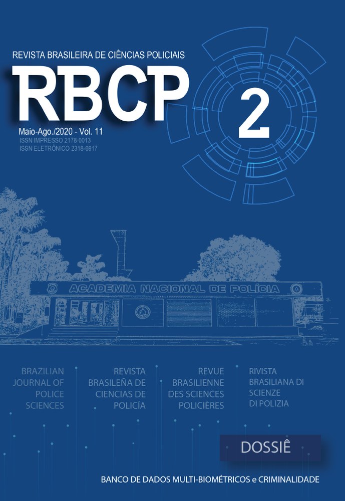 Capa da RBCP v. 11 - Polícia, Tecnologia e Crise Global