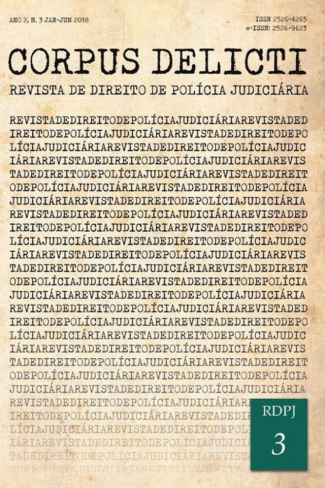 Capa da Revista de Direito de Polícia Judiciária - Coleta de Perfil Genético e Investigação Criminal