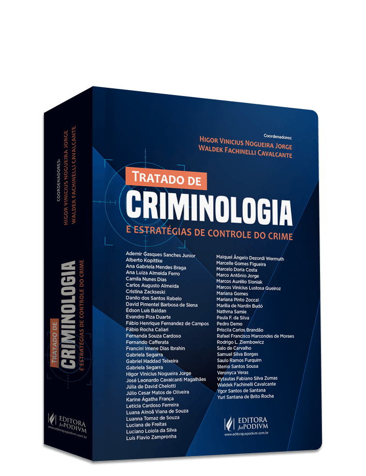 Capa do Tratado de Criminologia e Estratégias de Controle do Crime (2027), Editora Juspodivm